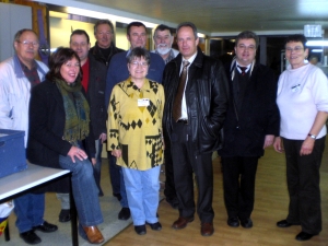 Rainer Strunk und die SPD-Kreistagsfraktion besuchten die Tafeln in Wörth und Germersheim